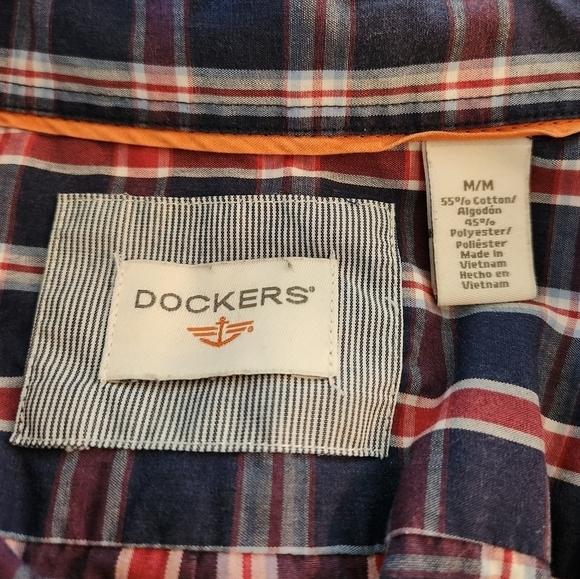 Vintage Men's Plaid Short Sleeve Shirt - Picture 10 of 10